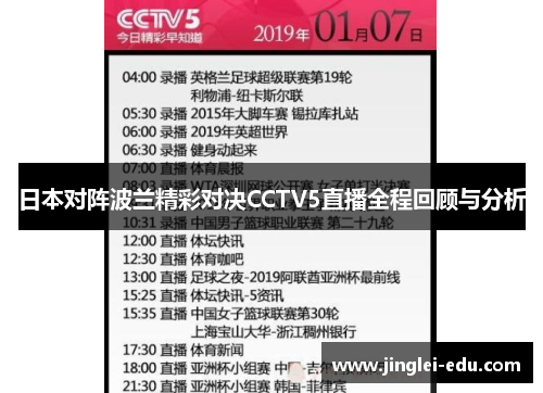 日本对阵波兰精彩对决CCTV5直播全程回顾与分析